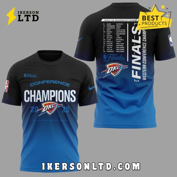 Oklahoma City Thunder Final Conference Hoodie 2025