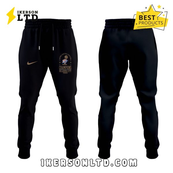 Oklahoma City Thunder NBA Back On The Throne Hoodie, Long Pants