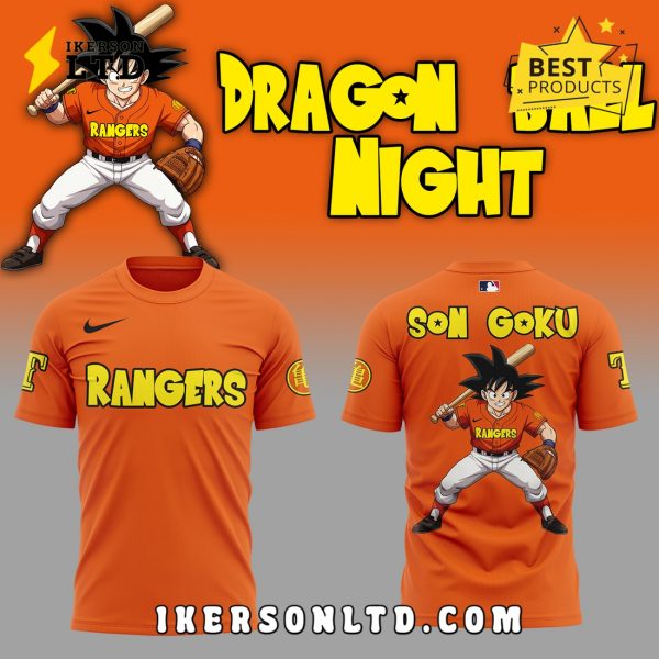 Texas Rangers x Dragon Ball Night 2025 Shirt