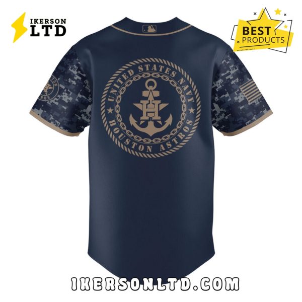 2025 Armed Forces Day Houston Astros Baseball Jersey
