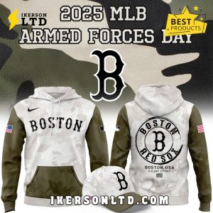 2025 Armed Forces Day Red Sox Hoodie, Long Pants