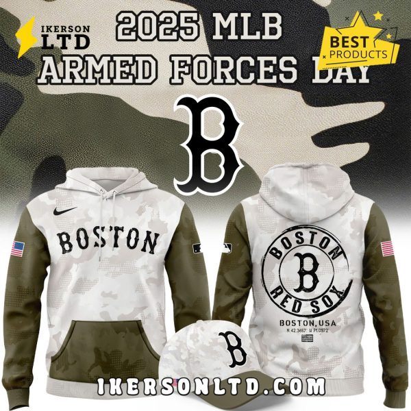 2025 Armed Forces Day Red Sox Hoodie, Long Pants