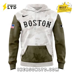 2025 Armed Forces Day Red Sox Hoodie, Long Pants