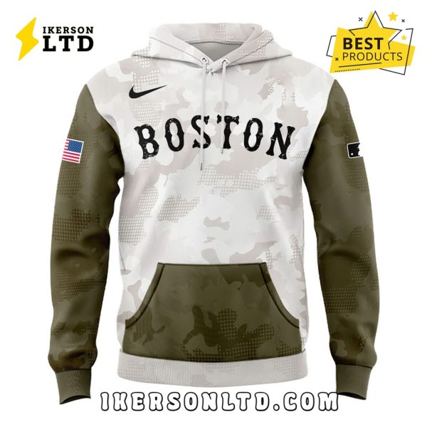 2025 Armed Forces Day Red Sox Hoodie, Long Pants