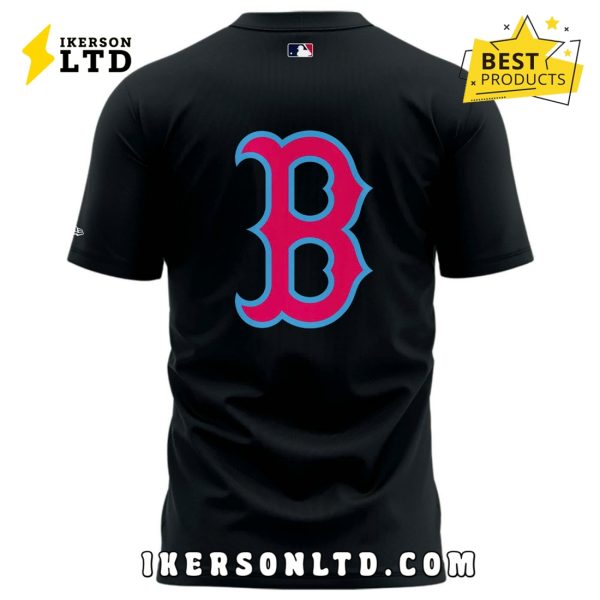 2025 Tremendously Locked In Red Sox Black Shirt