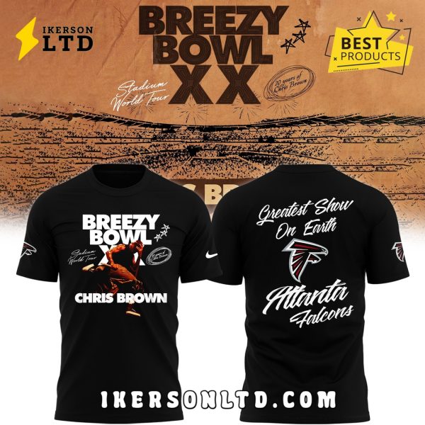 Atlanta Falcons x Chris Brown 2025 Shirt