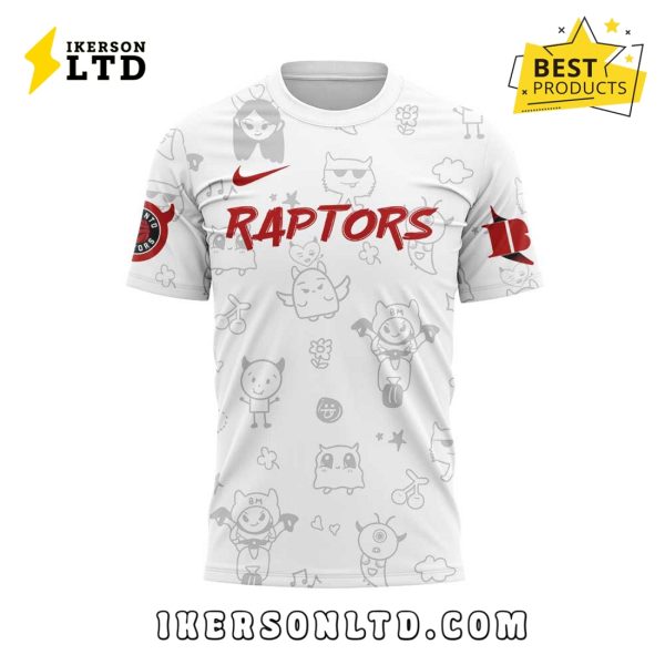 Babymonster 1st World Tour x Raptors White Hoodie 2025