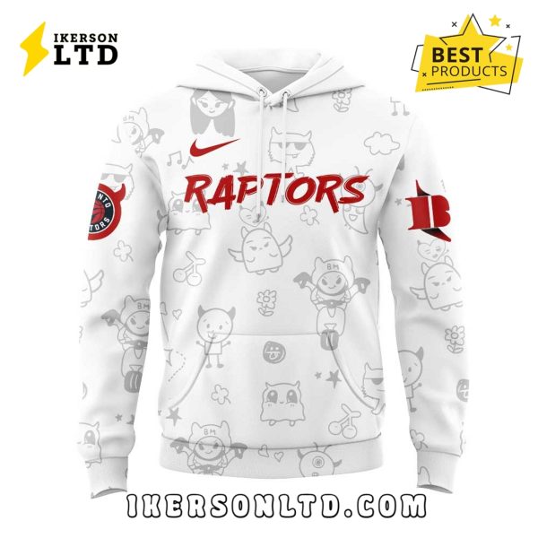 Babymonster 1st World Tour x Raptors White Hoodie, Long Pants