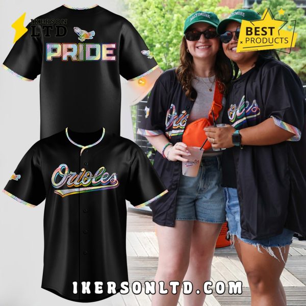 Baltimore Orioles Pride Night 2025 Baseball Jersey