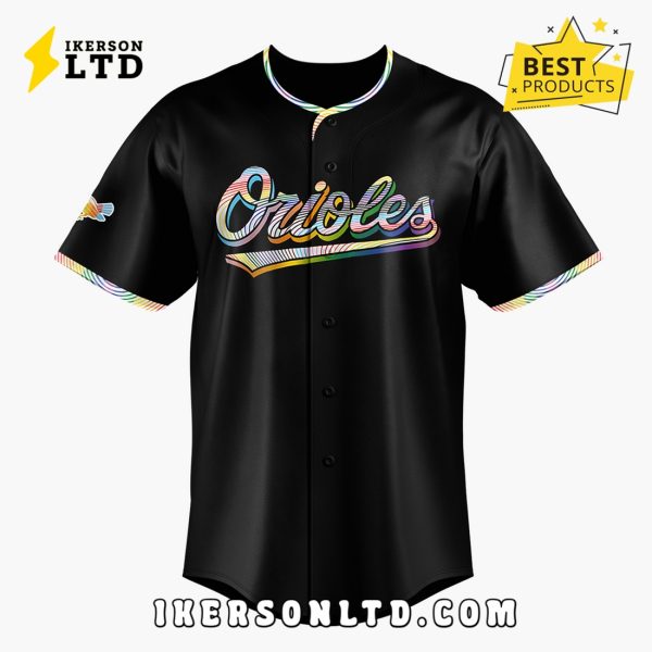 Baltimore Orioles Pride Night 2025 Baseball Jersey