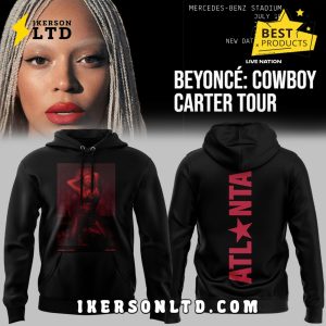 Beyonce x Atlanta Cowboy Carter Tour Black Hooodie, Long Pants