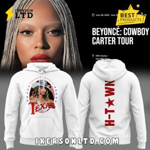 Beyonce x Houston Tour 2025 White Hoodie, Long Pants