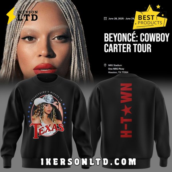 Beyonce x Houston Tour Black Hoodie 2025
