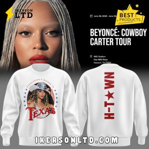 Beyonce x Houston Tour White Hoodie 2025