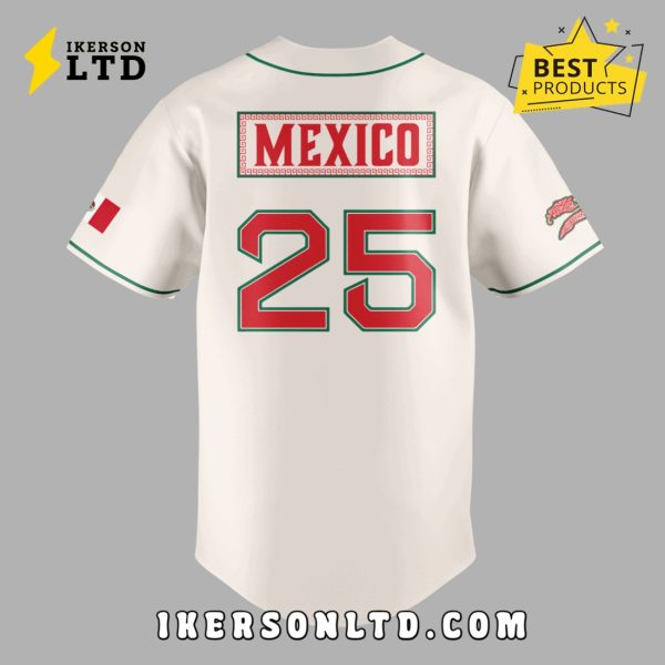 Boston Red Sox Mexican Celebration Night 2025 Jersey