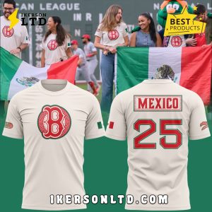 Boston Red Sox Mexican Celebration Night 2025 Shirt