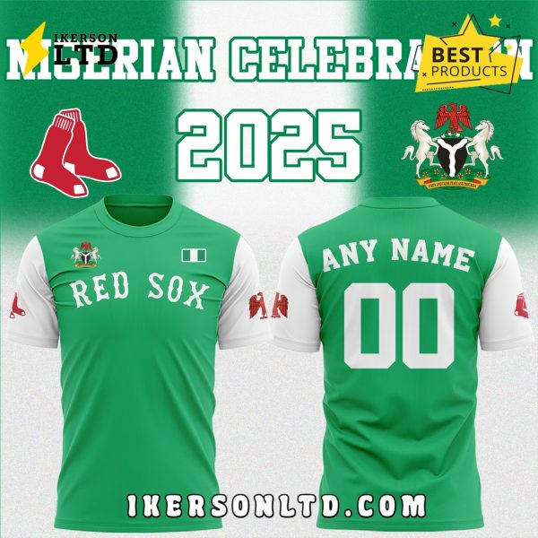 Boston Red Sox x Nigerian Heritage Celebration Hoodie