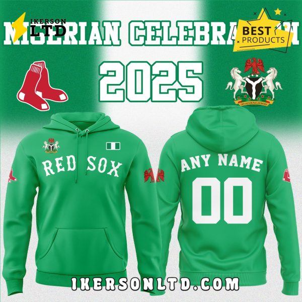 Boston Red Sox x Nigerian Heritage Celebration Hoodie, Long Pants