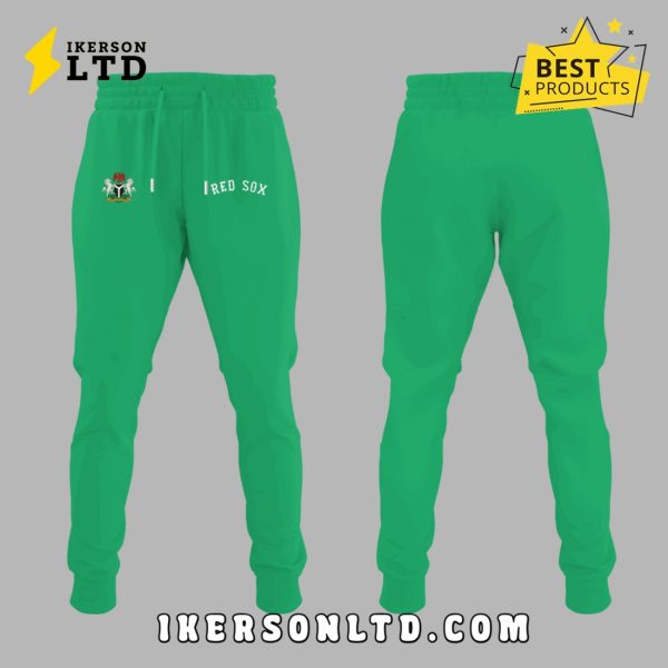 Boston Red Sox x Nigerian Heritage Celebration Hoodie, Long Pants