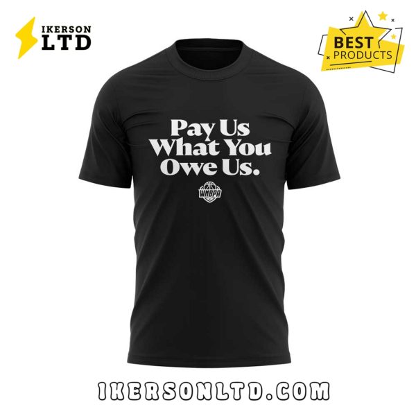 Caitlin Clark Pay Us What You Owe Us Hoodie