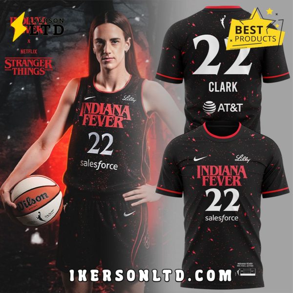 Caitlin Clark Stranger Things Rebel Swingman Hoodie