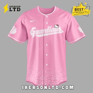Cleveland Guardians x Hello Kitty Night 2025 Jersey – Pink