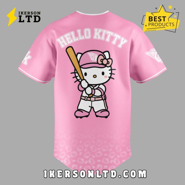 Cleveland Guardians x Hello Kitty Night 2025 Jersey – Pink