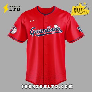Cleveland Guardians x Hello Kitty Night 2025 Jersey – Red