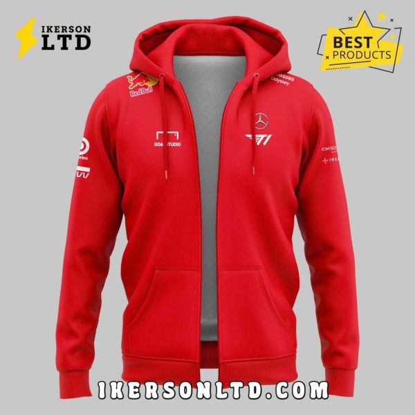 Custom T1 Team Esports Red Edition Hoodie