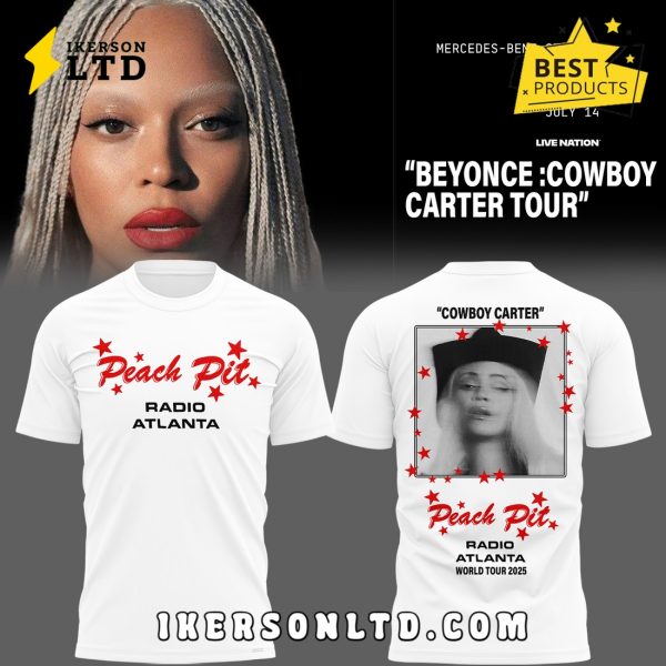 Exclusive Version Beyonce x Atlanta White Hoodie 2025