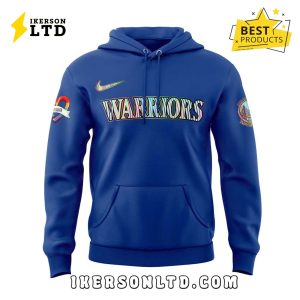 Golden State Warriors LGBTQ Pride 2025 Blue Hoodie