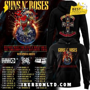 Guns N’ Roses World Tour 2025 Limited Edition Hoodie