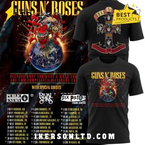 Guns N’ Roses World Tour 2025 Limited Edition Hoodie