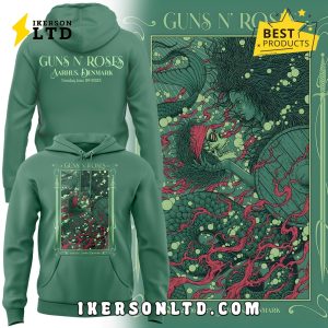 Guns N’ Roses World Tour to Aarhus 2025 Hoodie, Long Pants