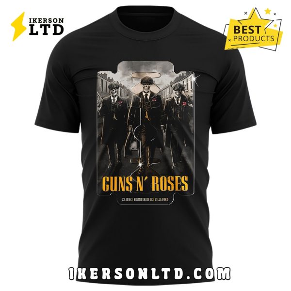 Guns N’ Roses World Tour to Birmingham Black Hoodie