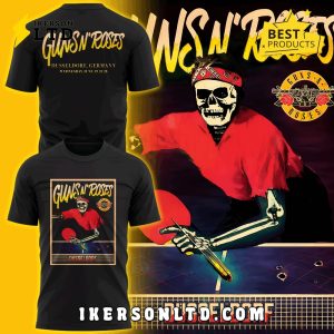 Guns N’ Roses World Tour to Dusseldorf 2025 Shirt