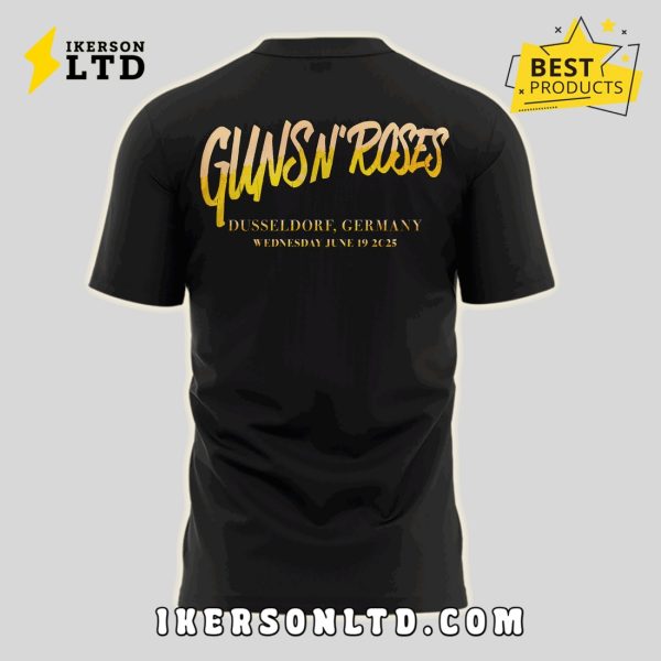 Guns N’ Roses World Tour to Dusseldorf 2025 Shirt
