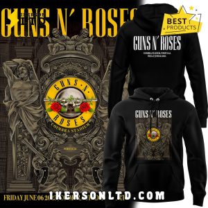 Guns N’ Roses World Tour to Portugal 2025 Hoodie, Long Pants