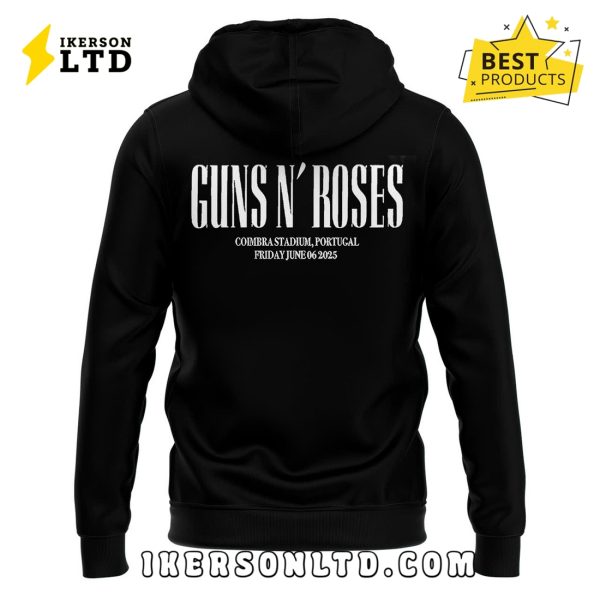 Guns N’ Roses World Tour to Portugal 2025 Hoodie, Long Pants