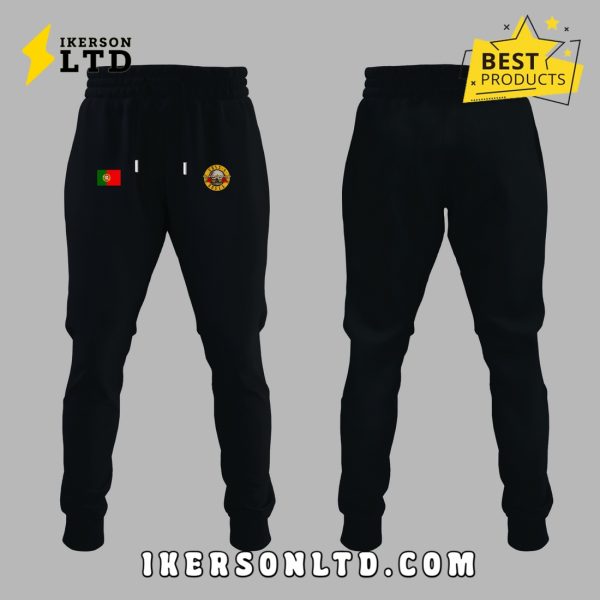 Guns N’ Roses World Tour to Portugal 2025 Hoodie, Long Pants