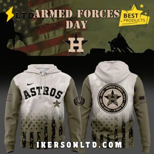Houston Astros Armed Forces Day Hoodie 2025