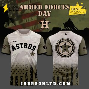 Houston Astros Armed Forces Day Hoodie 2025