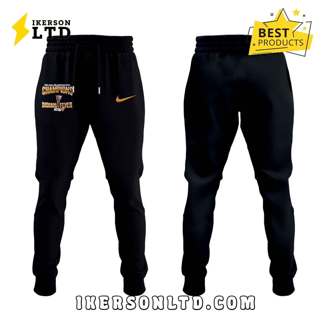 Indiana Fever 2025 WNBA Champions Hoodie, Long Pants Indiana Fever 2025 WNBA Champions Hoodie, Long Pants
