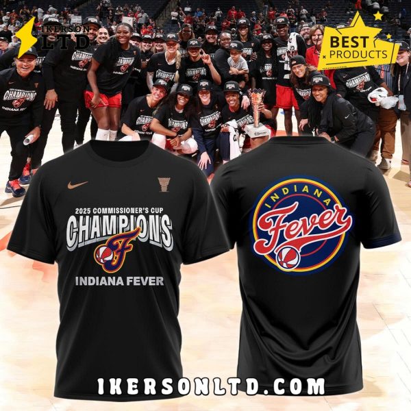 Indiana Fever Champion Commissioner’s Cup Shirt