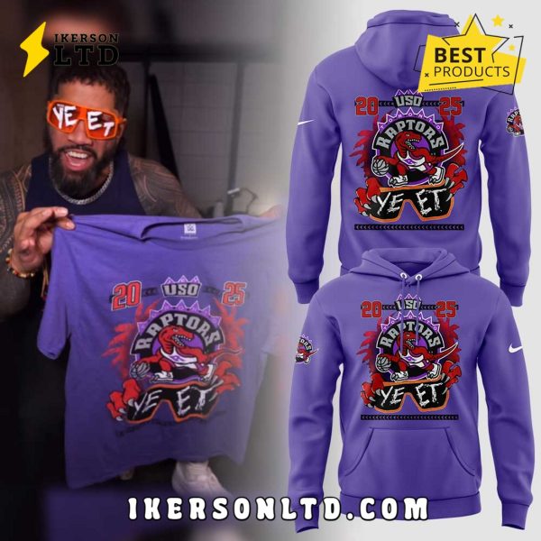 Jey Uso x Toronto Raptors 2025 Hoodie