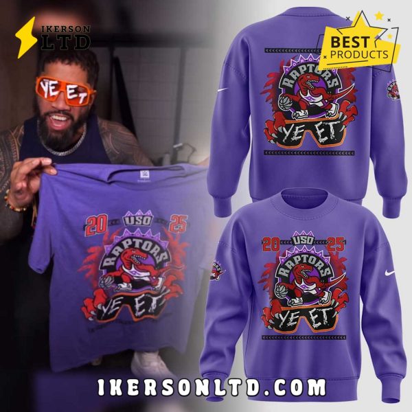 Jey Uso x Toronto Raptors 2025 Hoodie