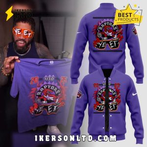 Jey Uso x Toronto Raptors Baseball Jacket