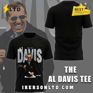 Las Vegas Raiders AL Davis 2025 Black Hoodie