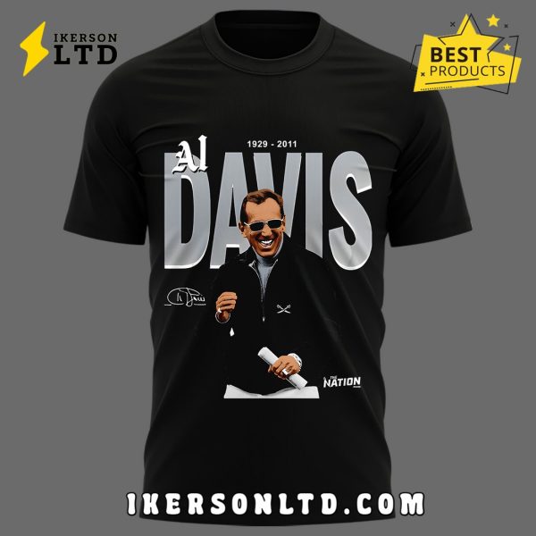 Las Vegas Raiders AL Davis 2025 Black Hoodie