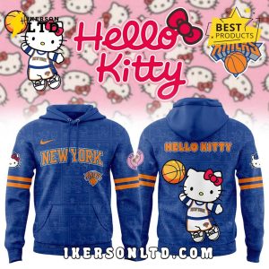 Limited Edition York Knicks x Hello Kitty Hoodie, Long Pants
